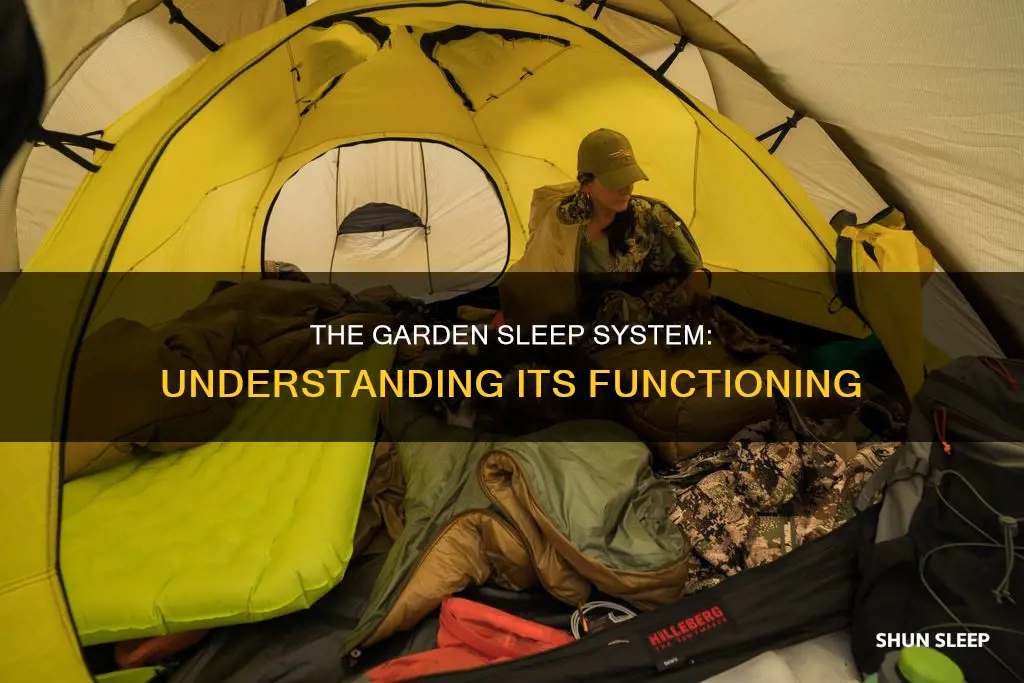 how does the garden sleep system work