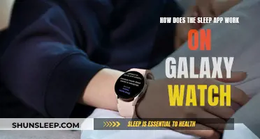 Galaxy Watch Sleep App: Tracking Your Sleep
