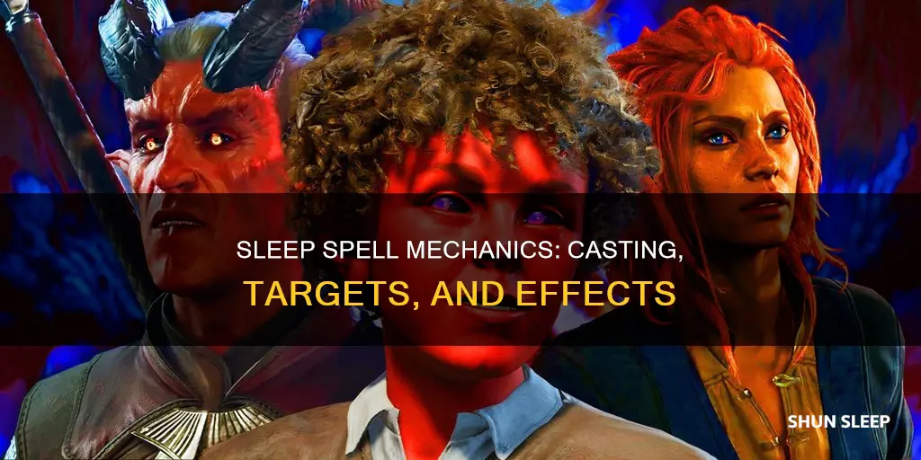 how does the sleep cantrip work