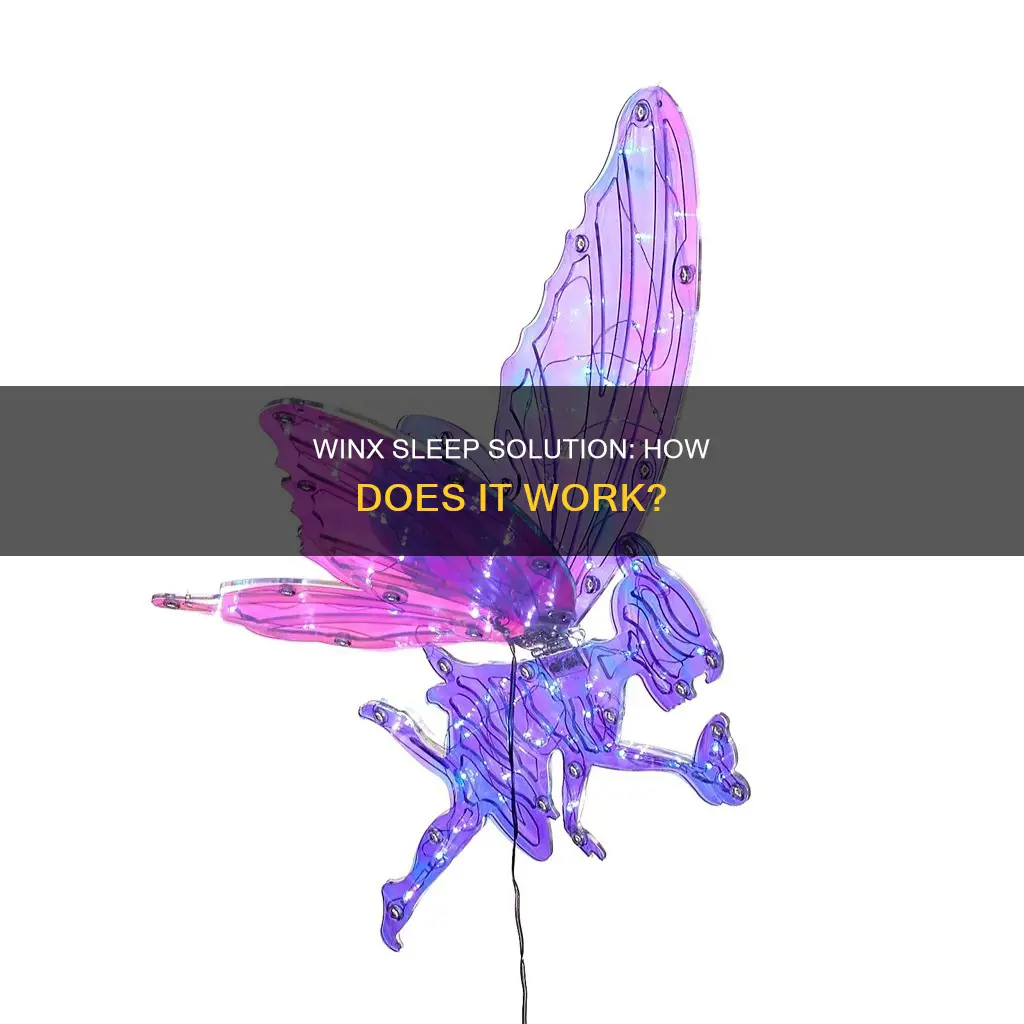 how does the winx sleep solution work
