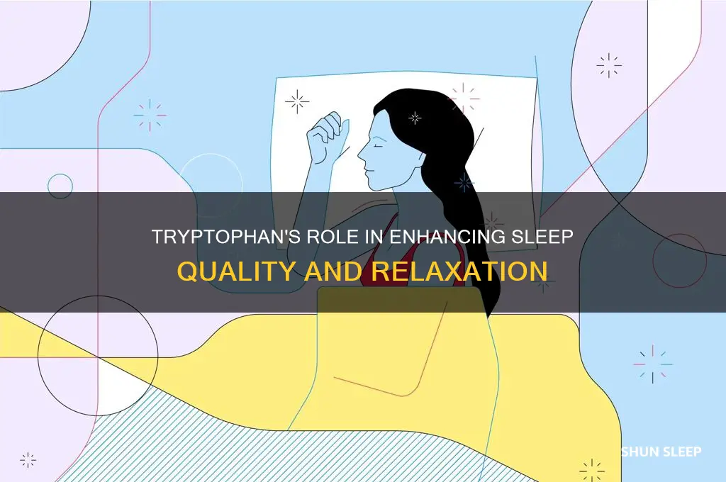 how does tryptophan help you sleep