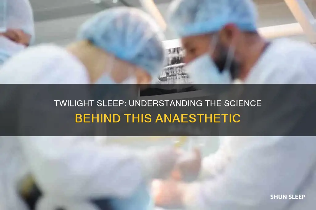 how does twilight sleep work