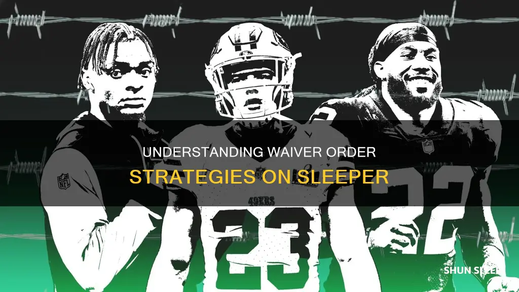 how does waiver order work on sleeper