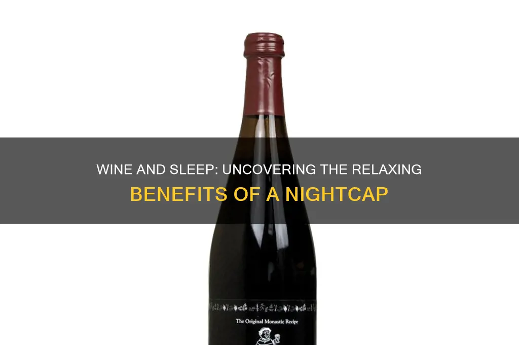 how does wine help someone sleep
