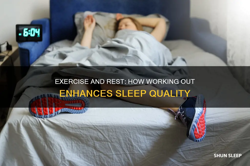 how does working out help sleep quality