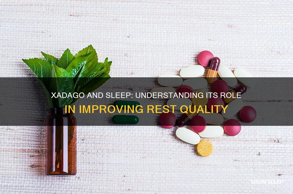 how does xadago help sleep