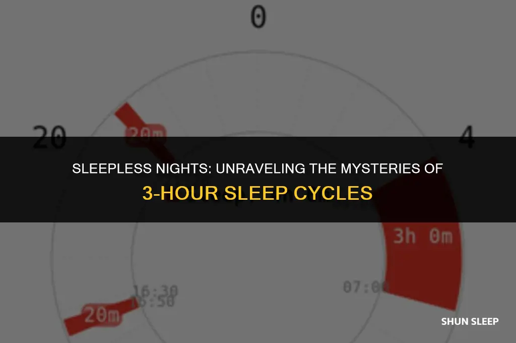 how does your body function on 3 hours of sleep