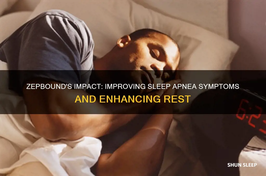 how does zepbound help sleep apnea