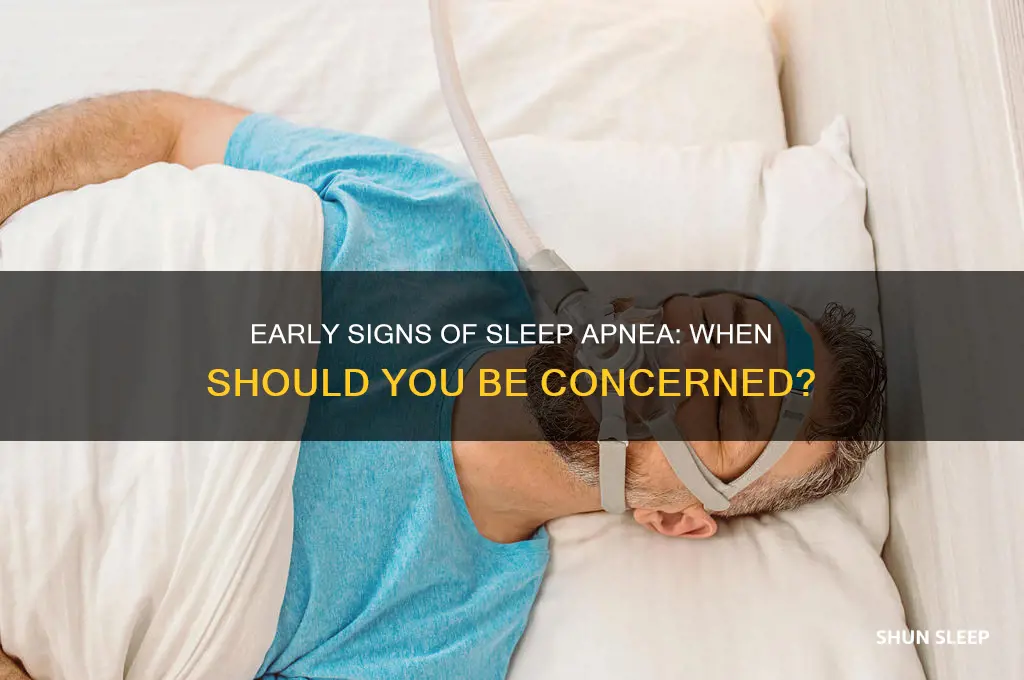 how early can you get sleep apnea