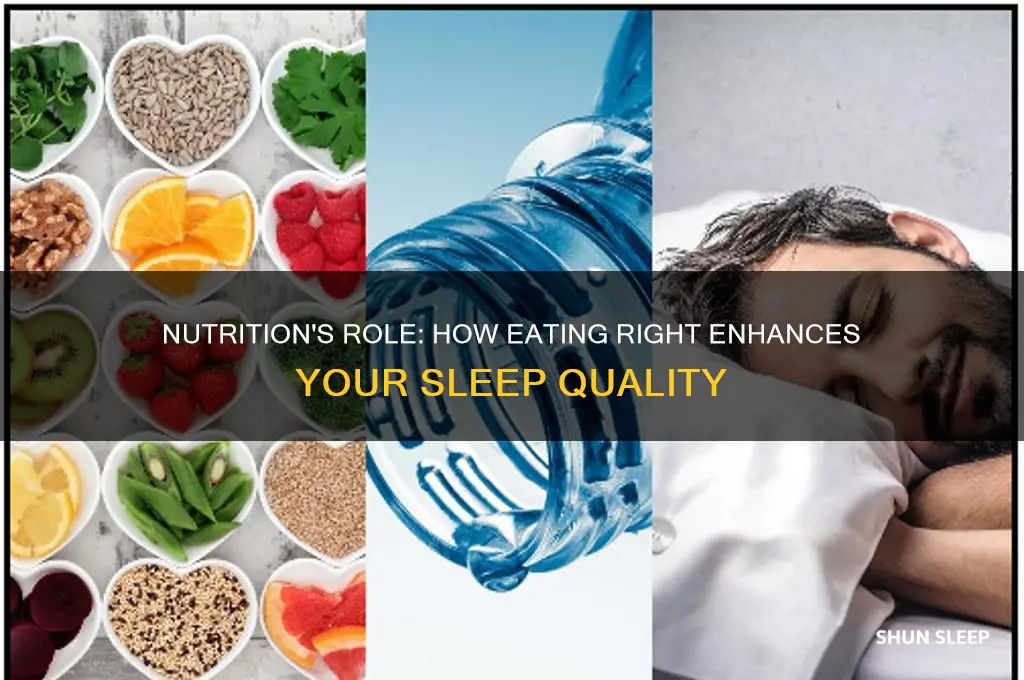 how eating right helps you sleep