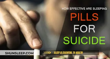 Sleeping Pills: Suicide Risk and Effectiveness