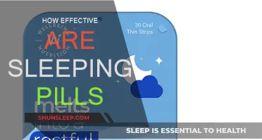 Sleeping Pills: Effective or Not?