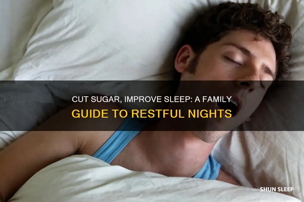 how eliminating sugar can help your family get to sleep