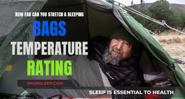 Stretch Your Sleeping Bag's Temperature Rating Further