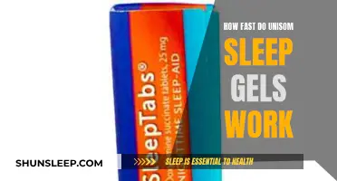 Unisom Sleep Gels: How Fast Do They Work?