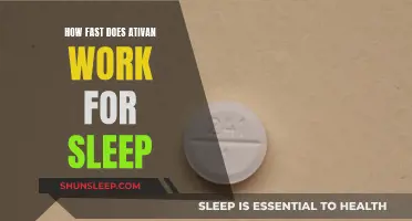 Ativan's Effect on Sleep: How Fast Does It Work?