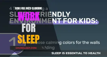 Clonidine's Effect on Sleep: How Fast Does It Work?