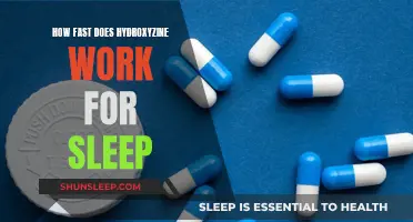 Hydroxyzine's Effect on Sleep: How Fast Does It Work?