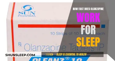 Olanzapine's Effect on Sleep: Quick Results and Benefits