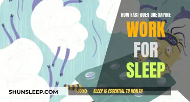 Quetiapine's Effect on Sleep: Quick Results Explained