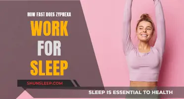 Zyprexa's Effect on Sleep: Quick Results, Explained