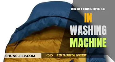 Washing a Down Sleeping Bag: Dos and Don'ts