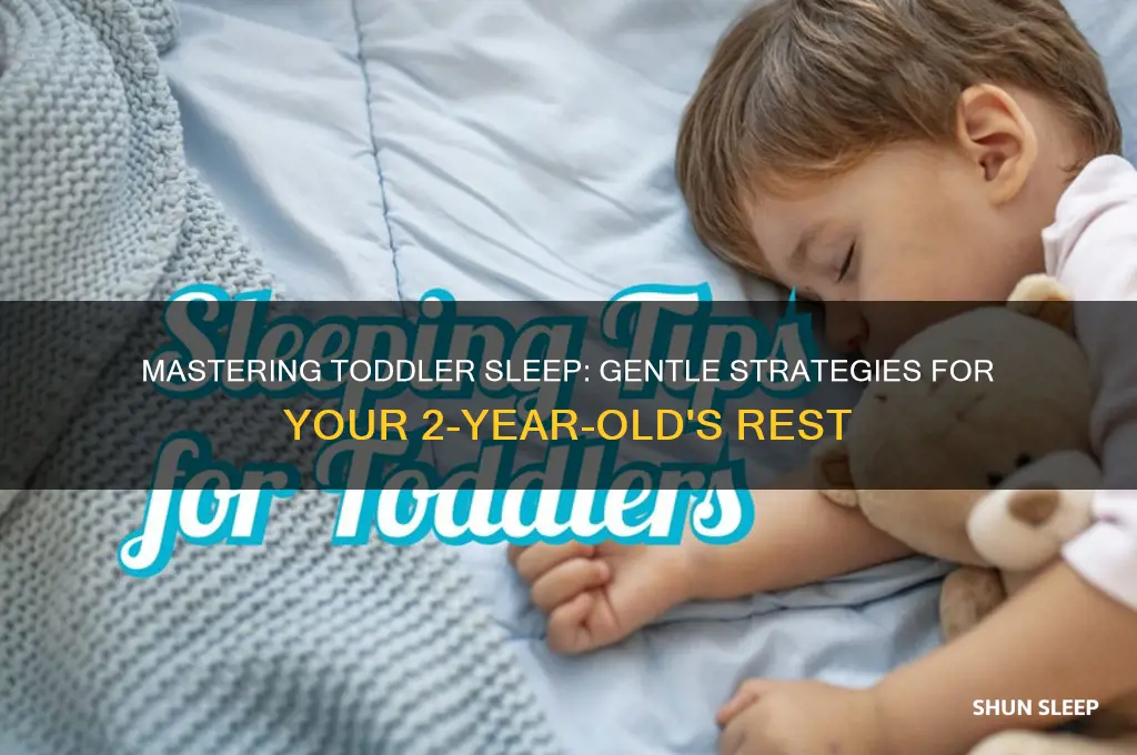 how get a 2 year old sleep