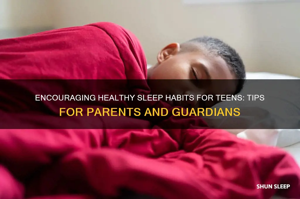 how get teen to sleep with you