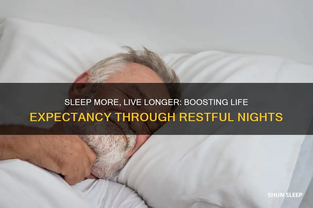 how getting more sleep will increase my life expectancy