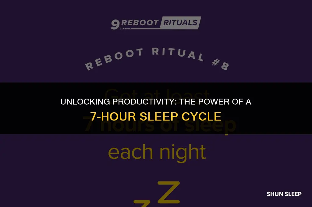 how good is 7 hours of sleep