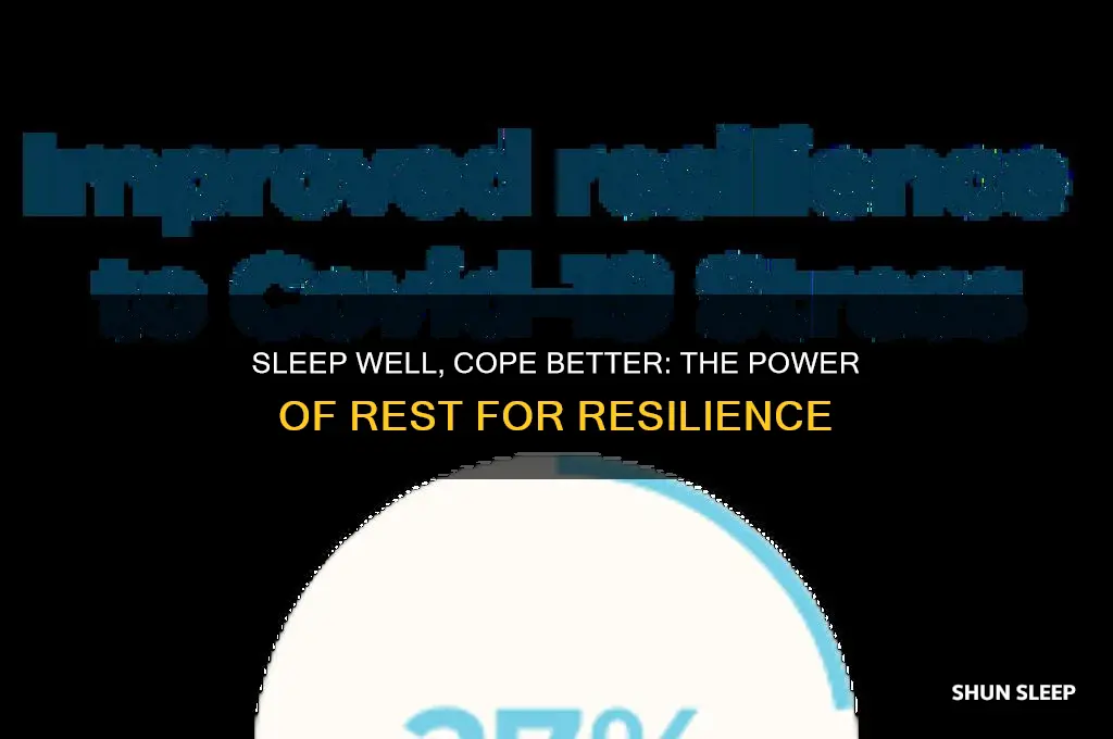 how good sleep helps you cope