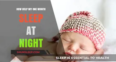 Gentle Tips for Helping Your One-Month-Old Sleep Peacefully Through the Night