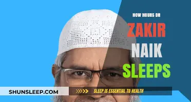 Unveiling the Sleep Habits of Dr. Zakir Naik: A Closer Look