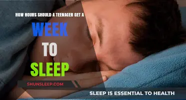 Unlocking Restful Nights: A Teen's Guide to Optimal Weekly Sleep