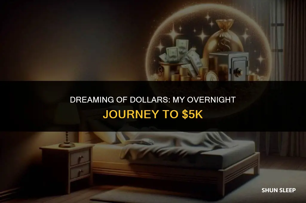 how i made 5k while sleeping for 8 hours