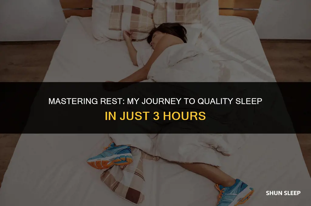 how i sleep 3 hours