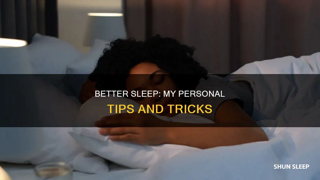 how i sleep better tips