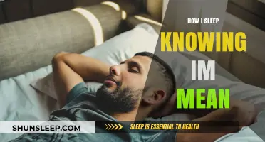 Mean and Dreaming: My Sleep Story