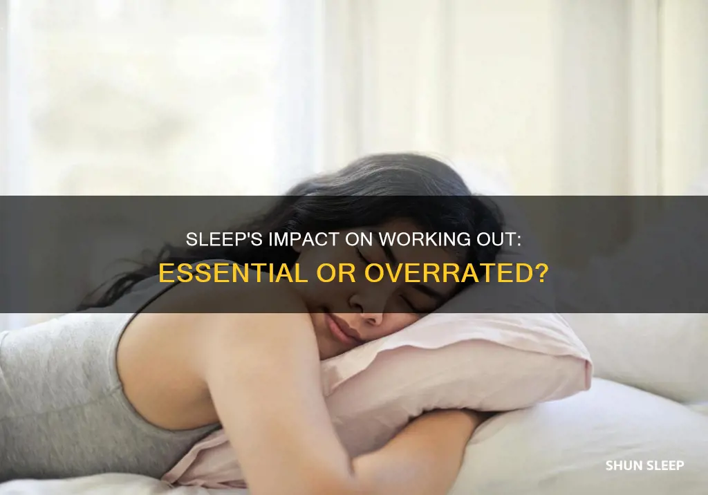 how important is sleep for working out