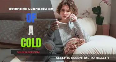 Sleep's Role in Fighting a Cold: First Days' Priority