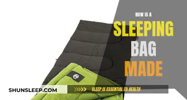 Crafting a Sleeping Bag: Materials and Process