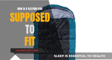 Sleeping Bag Fit: Snug, Cozy, and Comfortable