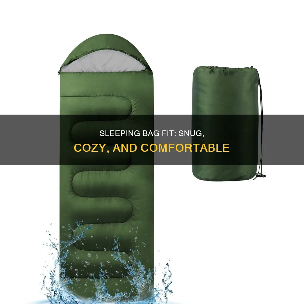 how is a sleeping bag supposed to fit