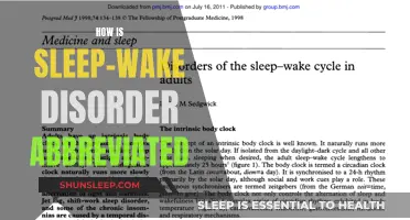 Understanding the Abbreviation: Sleep-Wake Disorder Explained