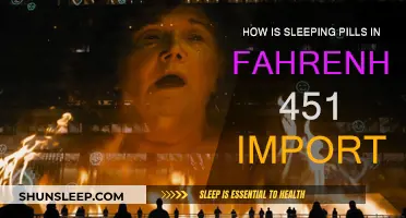 Sleeping Pills: A Tool for Control in Fahrenheit 451