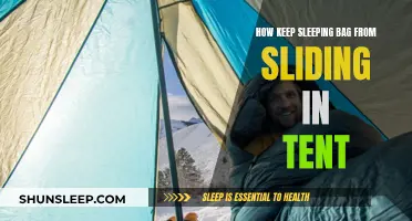 Prevent Your Sleeping Bag from Sliding: Tent Tips