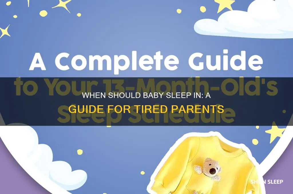 how late should baby sleep in