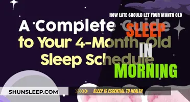 When to Wake Your Four-Month-Old Baby