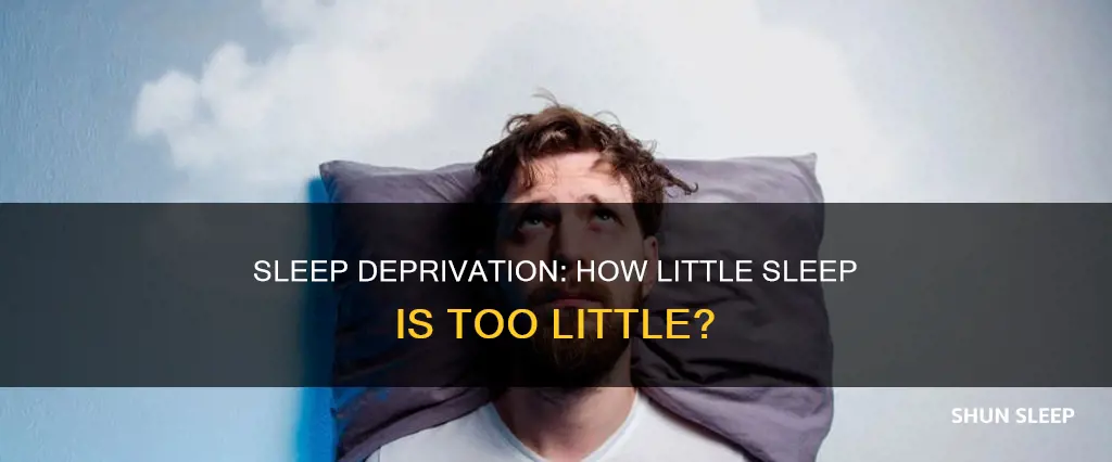 how little sleep needed for sleep deprivation