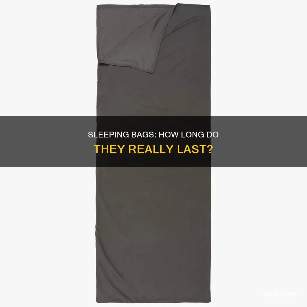 how log do sleeping bags last